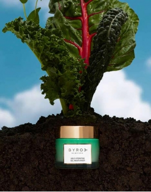 Upcycled Kale Moisturizers - Byroe's Kale Hydrating Gel Moisturizer Feeds Skin With Superfoods (TrendHunter.com)