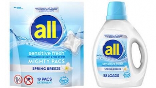 Allergen-Removing Laundry Detergents - All Sensitive Fresh Laundry Detergent Is 100% Dye-Free (TrendHunter.com)