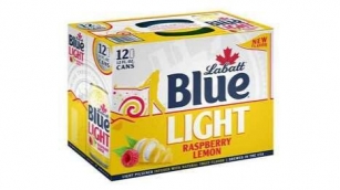 Berry Citrus Light Beers - Labatt Blue Light Raspberry Lemon Is Refreshing And Naturally Flavored (TrendHunter.com)
