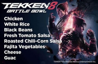 Video Game-Inspired Bowls - Chipotle Just Added The New TEKKEN 8 Battle Bowl As A Digital Exclusive (TrendHunter.com)
