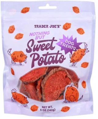 Sweet Potato Dog Treats - Trader Joe's Has Just Added New Nothing But Sweet Potato Dog Treats (TrendHunter.com)