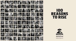 Motivational Breakfast Ccampaigns - Quaker Canada Introduces '100 Reasons To Rise' (TrendHunter.com)