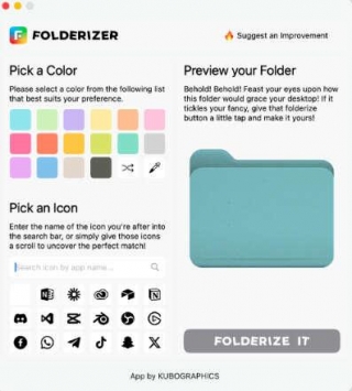 Personalized Desktop Folders - Folderized Enhances Desktop Organization With A Splash Of Colour (TrendHunter.com)