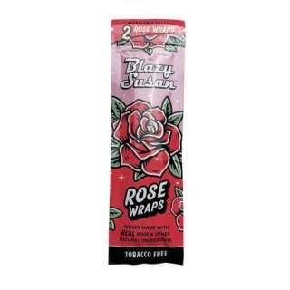 Rose Extract-Infused Rolling Papers - The Rose Wraps By Blazy Susan Elevate The Smoking Experience (TrendHunter.com)