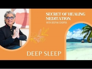 Guided Meditation For Deep Sleep With Deepak Chopra