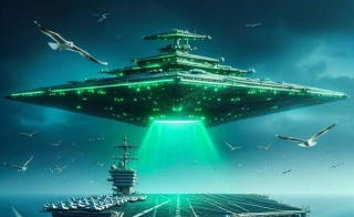 April 2021: The Pentagon Confirms Pyramid-Shaped UAP/UFO (With Videos From CNN, Today & Fox News - And AI Art)