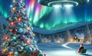 [AI Generated Art] A Christmas Story: How Santa Brought Christmas To The Aliens