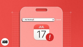 IPhone Calendar Search Not Working? 12 Ways To Fix It!