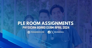 PLE Room Assignments: April 2024 Physician Board Exam