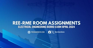 REE-RME Room Assignments: April 2024 Electrical Engineering Board Exam