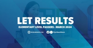 March 2024 LET Result: Elementary Level Passers