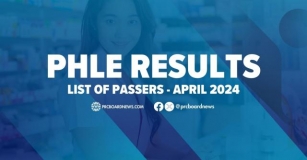 PHLE RESULT: April 2024 Pharmacy Board Exam List Of Passers