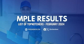 MPLE TOPNOTCHERS: February 2024 Master Plumber Board Exam Results