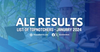TOP 10 PASSERS: January 2024 Architect Board Exam ALE Result