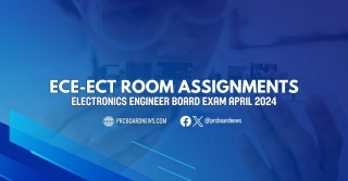 ECE-ECT Room Assignments: April 2024 Electronics Engineer Board Exam