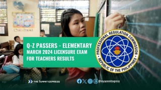 Q-Z Passers List: March 2024 LET Results Elementary