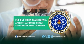 ECE-ECT Room Assignments: April 2024 Electronics Engineering Board Exam