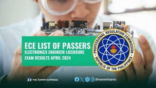 FULL RESULTS: April 2024 Electronics Engineer ECE Board Exam List Of Passers, Top 10