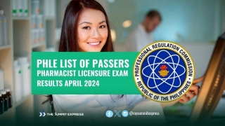 PHLE RESULTS: April 2024 Pharmacist Board Exam List Of Passers, Top 10