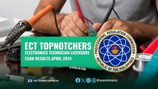RESULT: April 2024 ECT Board Exam Top 10 Passers