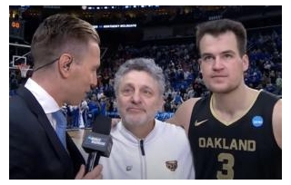 Oakland’s Jack Gohlke And Greg Kampe Are Going To The Final Four!