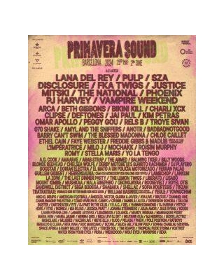 Primavera Sound Festival 2024 In Barcelona