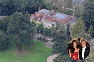 „George I Amal Clooney Pożegnali Swoją Ukochaną Rodzinna Posiadłość W Berkshire, Anglia, Którą Kupili Za 13 Milionów Dolarów! Ale Dlaczego?” 😟