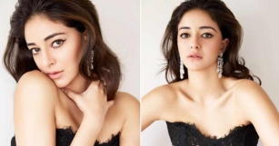 Ananya Panday Looks Bewitching In Strapless Corset-Styled Attire, While The Fans Drown In Her Intoxicating Eyes – See Pics!