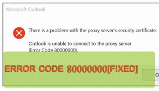 Fixing Error Code 80000000: Outlook Is Unable To Connect