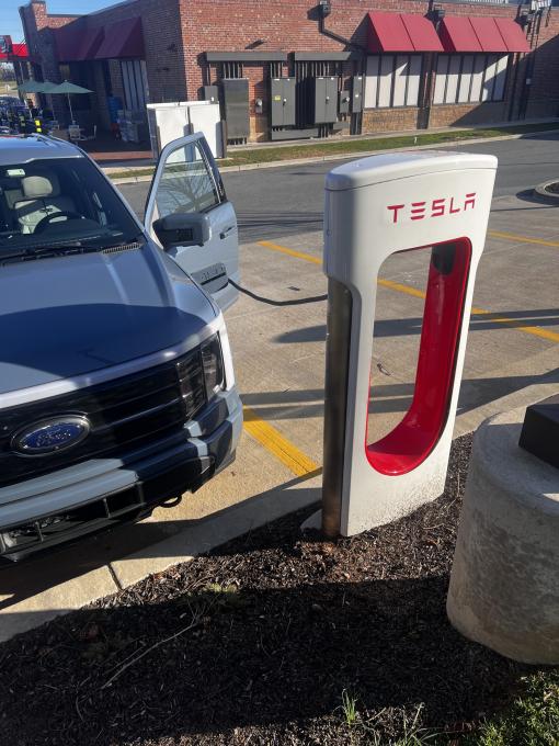 I took a Ford F-150 Lightning to Tesla Superchargers: The Good and Bad