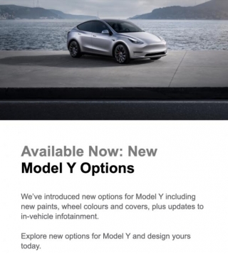 New Tesla Model Y Options Pop Up In Australia