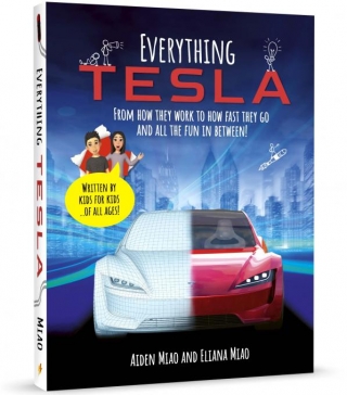 Young Tesla Enthusiasts Write 200-page Kids’ Book On The Automaker