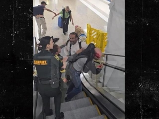 Jim Jones Involved In Airport Fight In Florida On An Escalator! Rapper Justifies Actions As Self-Defense | WATCH-it-Happen
