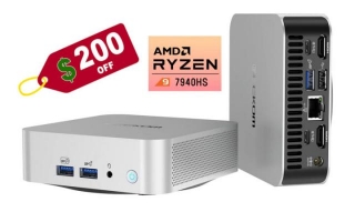 Get $200 Discount On GEEKOM A7 AMD Ryzen 9 7940HS Mini PC (Sponsored)