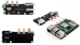 Dual Micro HDMI To HDMI Adapter Supports Raspberry Pi 5/4B, Offers Multiple Power Options