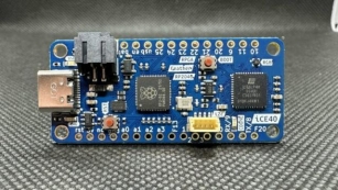 The RPGA Feather Dev Board Pairs RP2040 Chip With A Lattice ICE40 FPGA For Sensor Fusion Projects