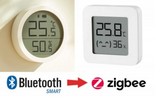 Enabling Zigbee In Bluetooth LE Temperature And Humidity Monitors From Xiaomi And Qingping Using Telink TLSR8258 WiSoC