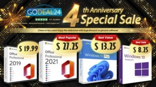 Celebrate The 4th Anniversary Of Godeal24. Office 2021 Pro Key Is Only $17.25/PC! (Sponsored)