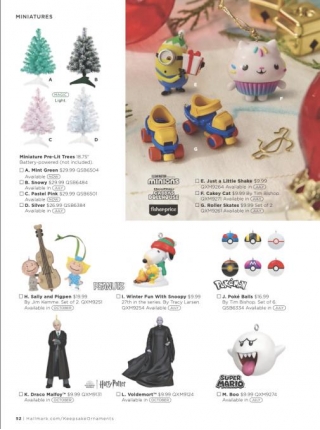 Hallmark 2024 Game And Anime Ornaments Revealed