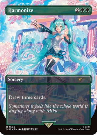 Hatsune Miku Magic The Gathering Secret Lair Cards Appear In May