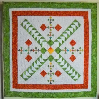 Christmas Crossing Quilt In Love Of Quilting Magazine