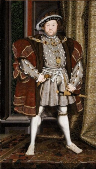 Is This Time Travel? Portrait Of King Henry VIII Shows Him With Greggs Steak Bake From The Future