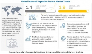 Textured Vegetable Protein Market Trends, Growth Drivers, And Opportunities