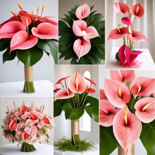 Top 5 Wedding Themes That Perfectly Incorporate Pink Anthuriums