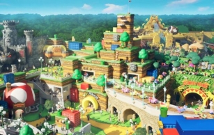 Super Nintendo World Is Coming To Universal’s Epic Universe, And The Donkey Kong Coaster Looks Incredible