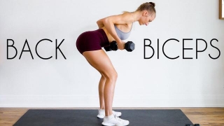 Back And Bicep Workout With Dumbbells-Best Way To Strong Your Upper Body