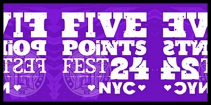 Five Points Festival 2024 @ ZeroSpace NYC (June 8-9)