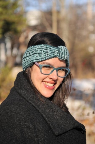 DIY: Knit Doe Ears Headband By Lavanya Patricella