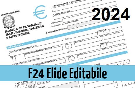 F24 Elide 2024 editabile