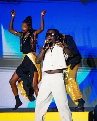Accra 2023: Stonebwoy Delivers World-class Performance At Closing Ceremony